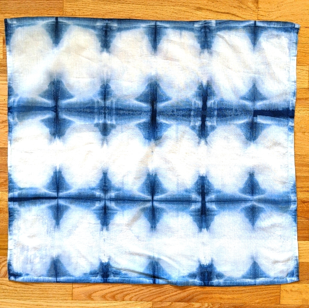 Shibori dish towel